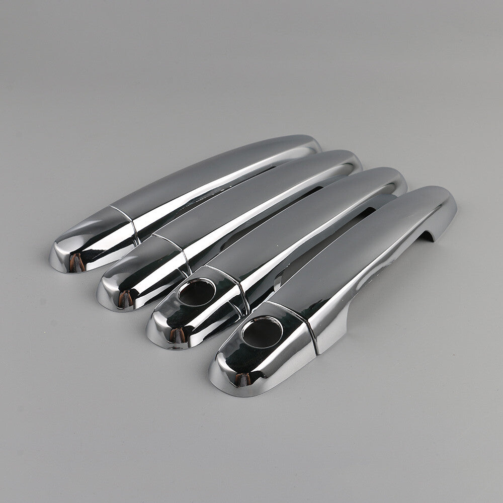 Chrome (4) Door Handle Cover Trim Fit for Toyota for Corolla for Camry Prius Yaris for Scion