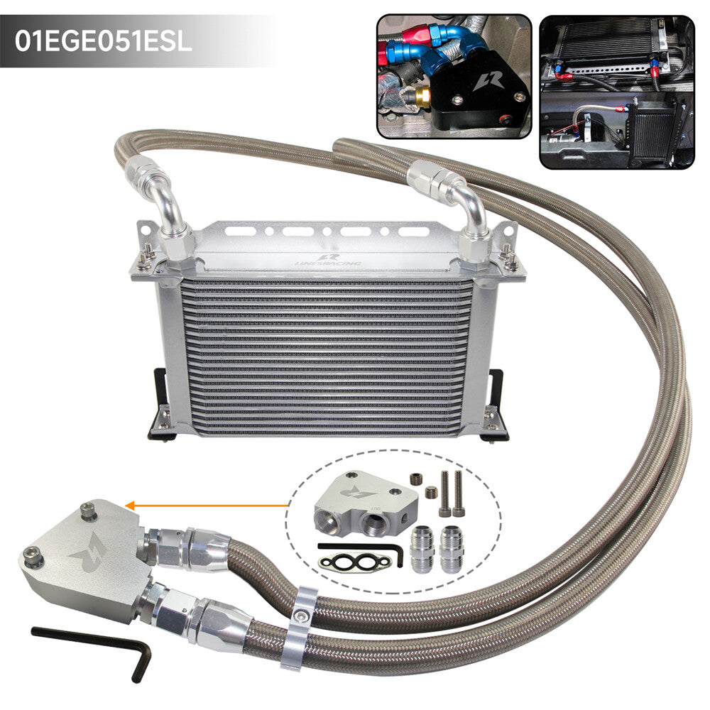 22 Row Engine Oil Cooler Kit for Corvette C7 C6 C5 LS1 LS2 LS3 6.0L 6.2L GM CK