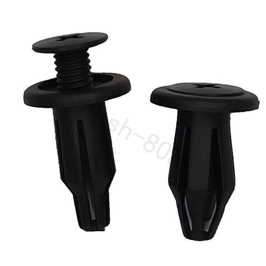 10 Pcs Nylon Car Skirt Side Garnish Retainer Clips for Honda