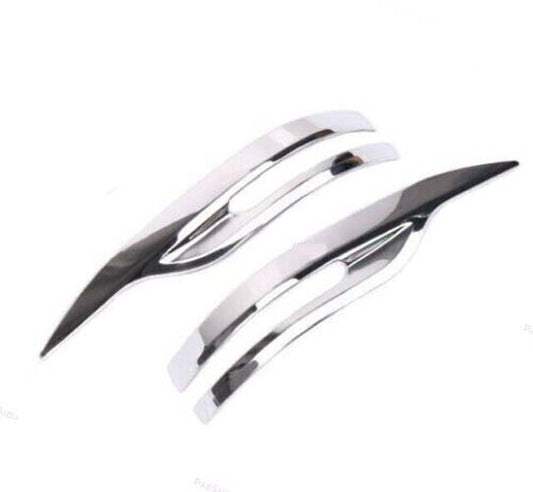 View side door mirror rear chrome steel 2PCS for Honda CR-V CRV 2017-2022