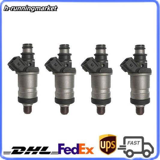 4x automobile fuel injector nozzle 06164-P2J-000 for Honda for Acura Integra Accord