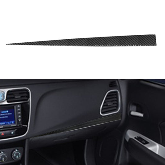 Carbon Fiber Steering Wheel Accent Cover Trim for Jeep for Wrangler JK 2011-2017 v