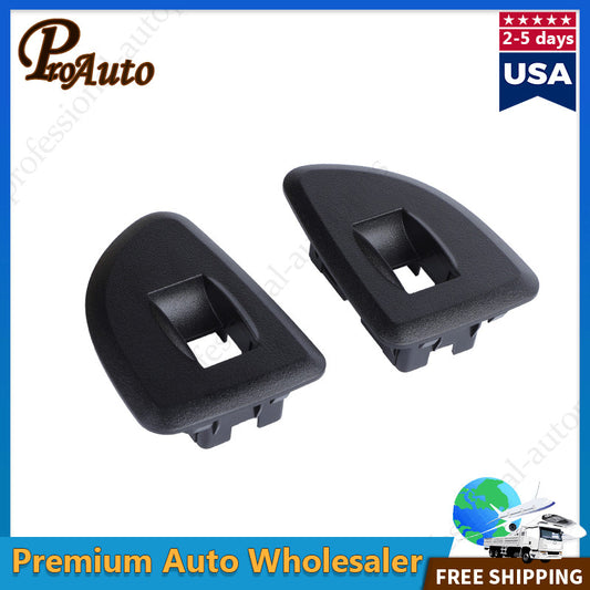 Rear Window Switch Bezel Left + Right For 09-13 Silverado 1500 2500 Ext Cab