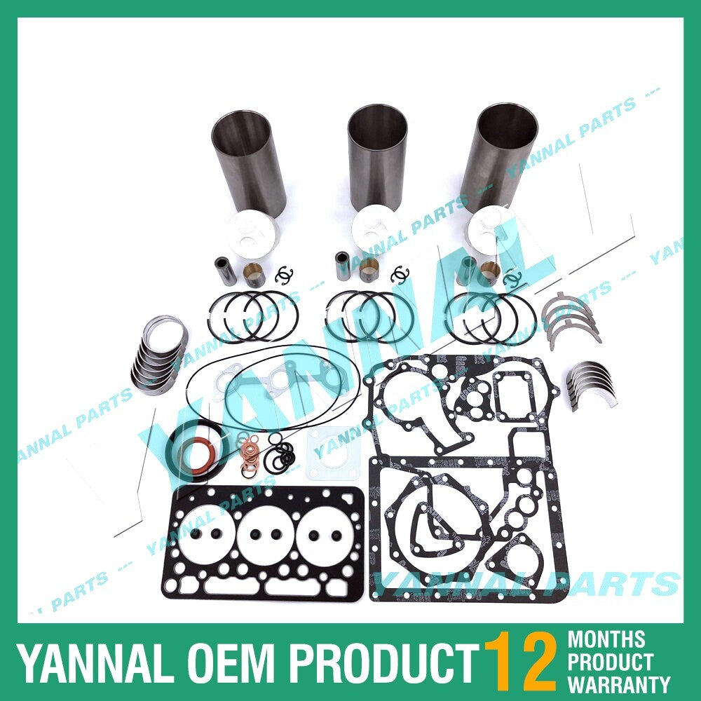 J313 Overhaul and Reconstruction Kit with Shims and Bearings for Kubota Diesel Engines