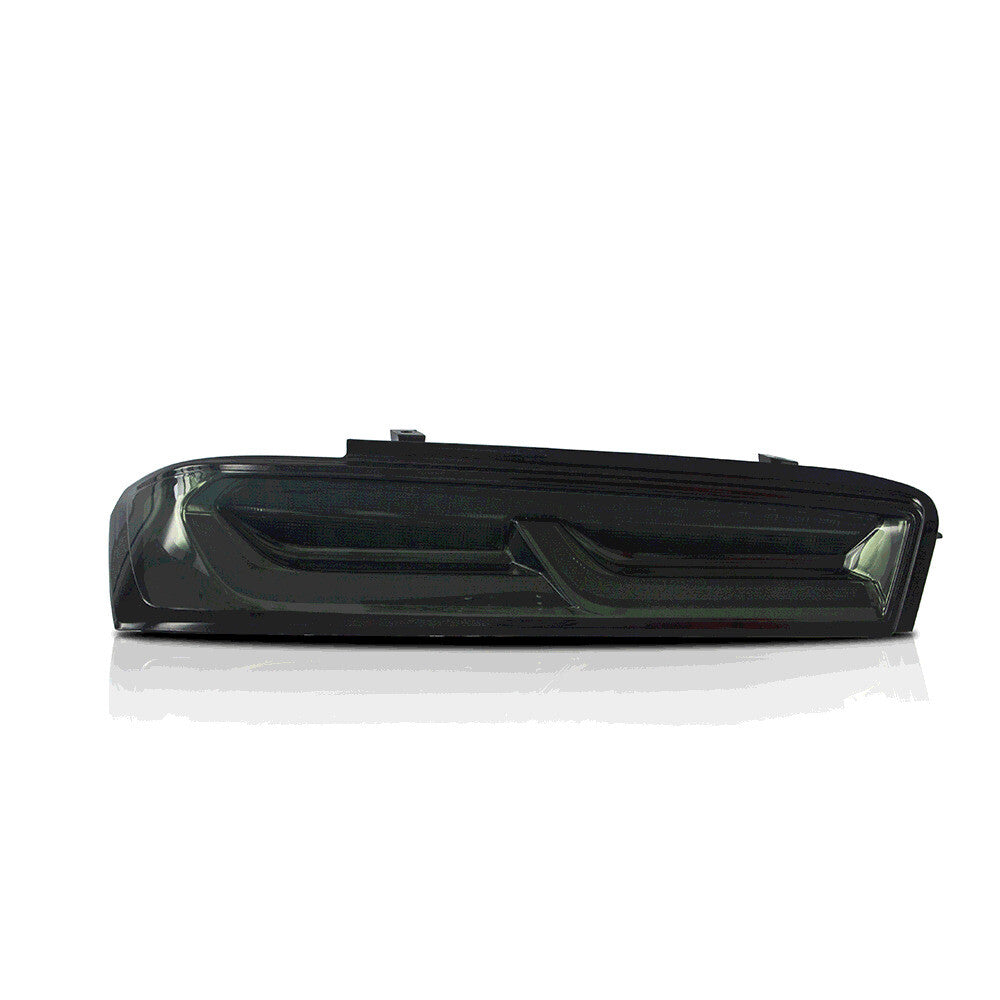 Right Side Smoked For 16-18 for Chevy Camaro 6th Gen LED Tail Lights Sequential