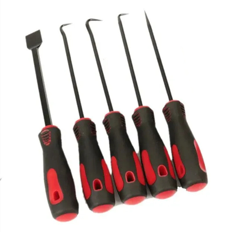 Car 5pcs Oil Washer Seal Puller Universal Scraper Hook Repair Remover Tool Set
