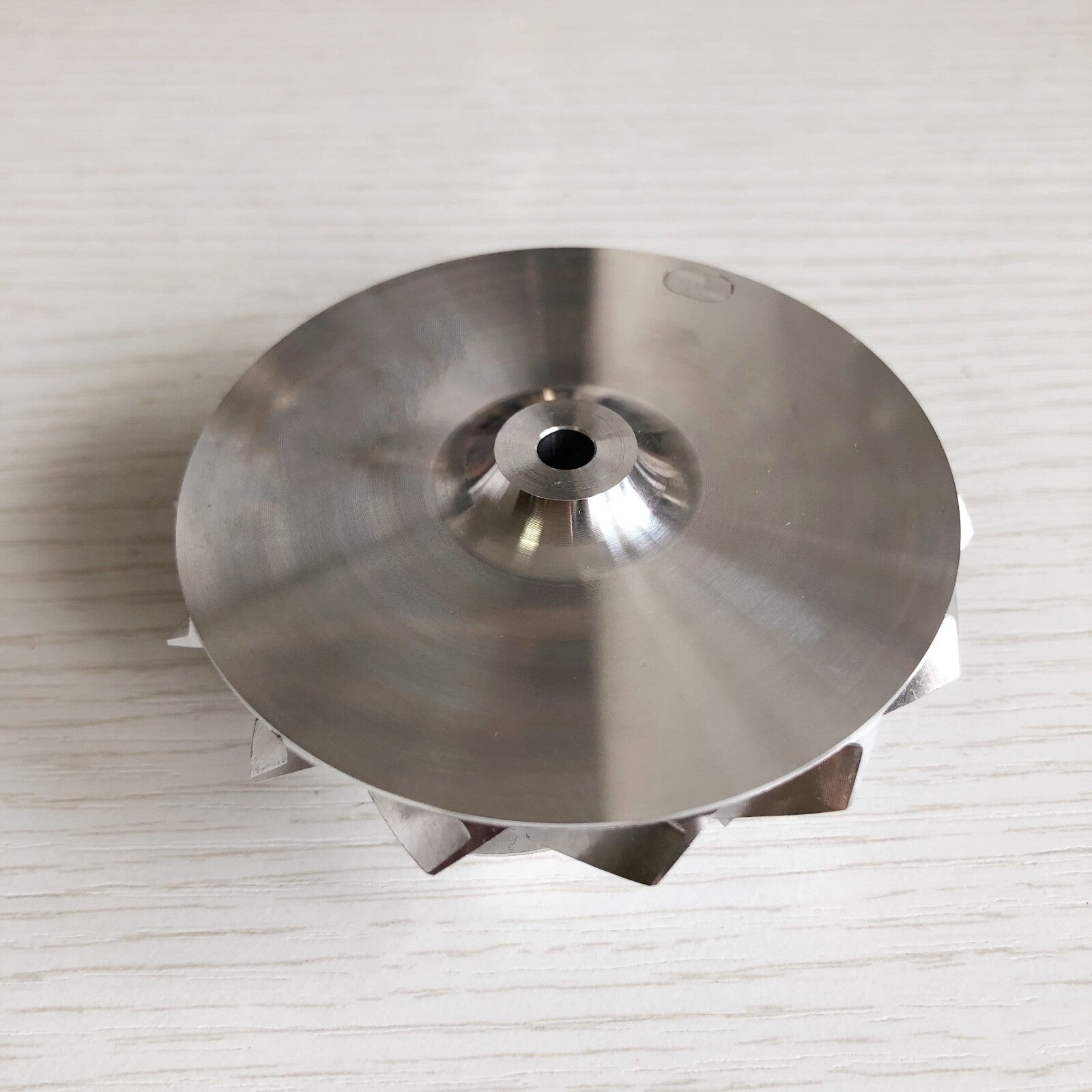 B03G Reverse 7+7 Blade 59.00/76.00mm Performance Turbine Billet Compressor Wheel