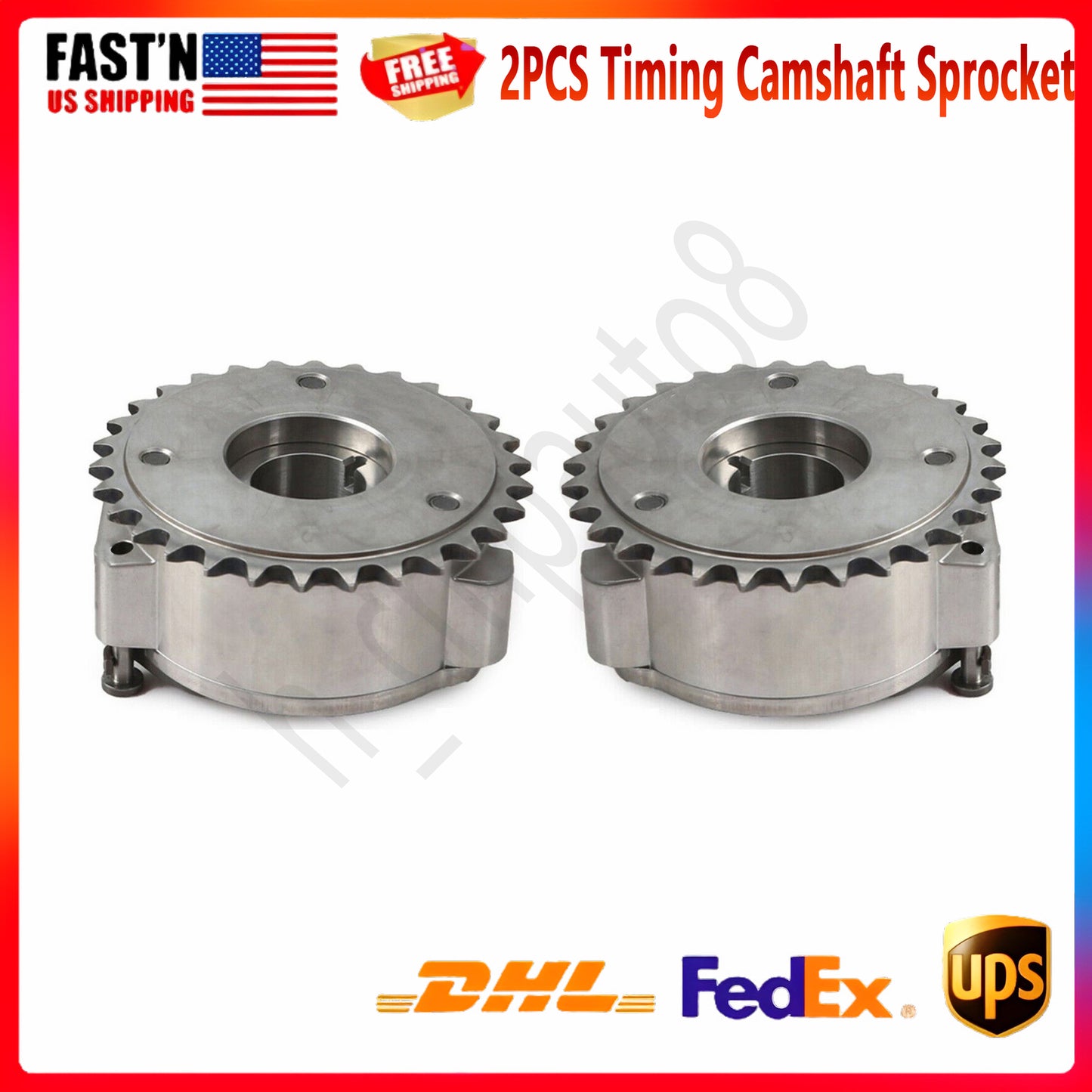 2PCS Camshaft Sprocket LR142279 LR142281 for Land Rover for Jaguar PT204 NEW