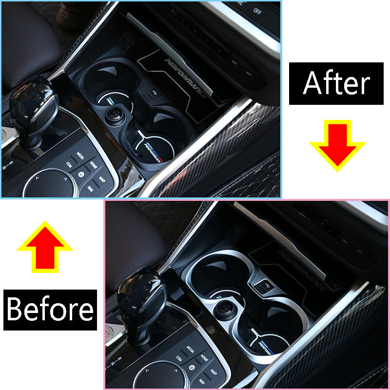 ABS carbon fiber navigation screen protector decoration suitable for Fengyang ta Supra 2019-2022 - v