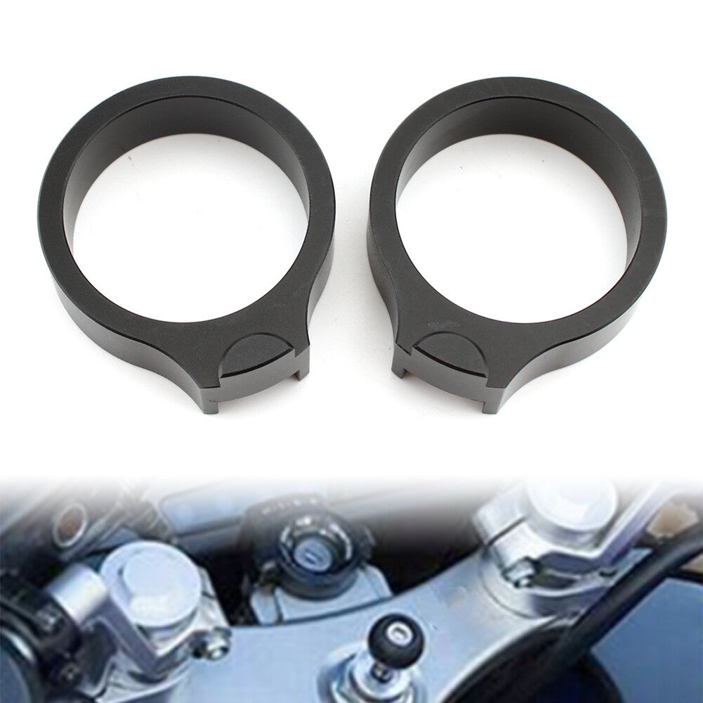 for HONDA CBR1100XX CBR600F 2002-13 Black Motor Handle Bar Riser Mounting Clamp Q