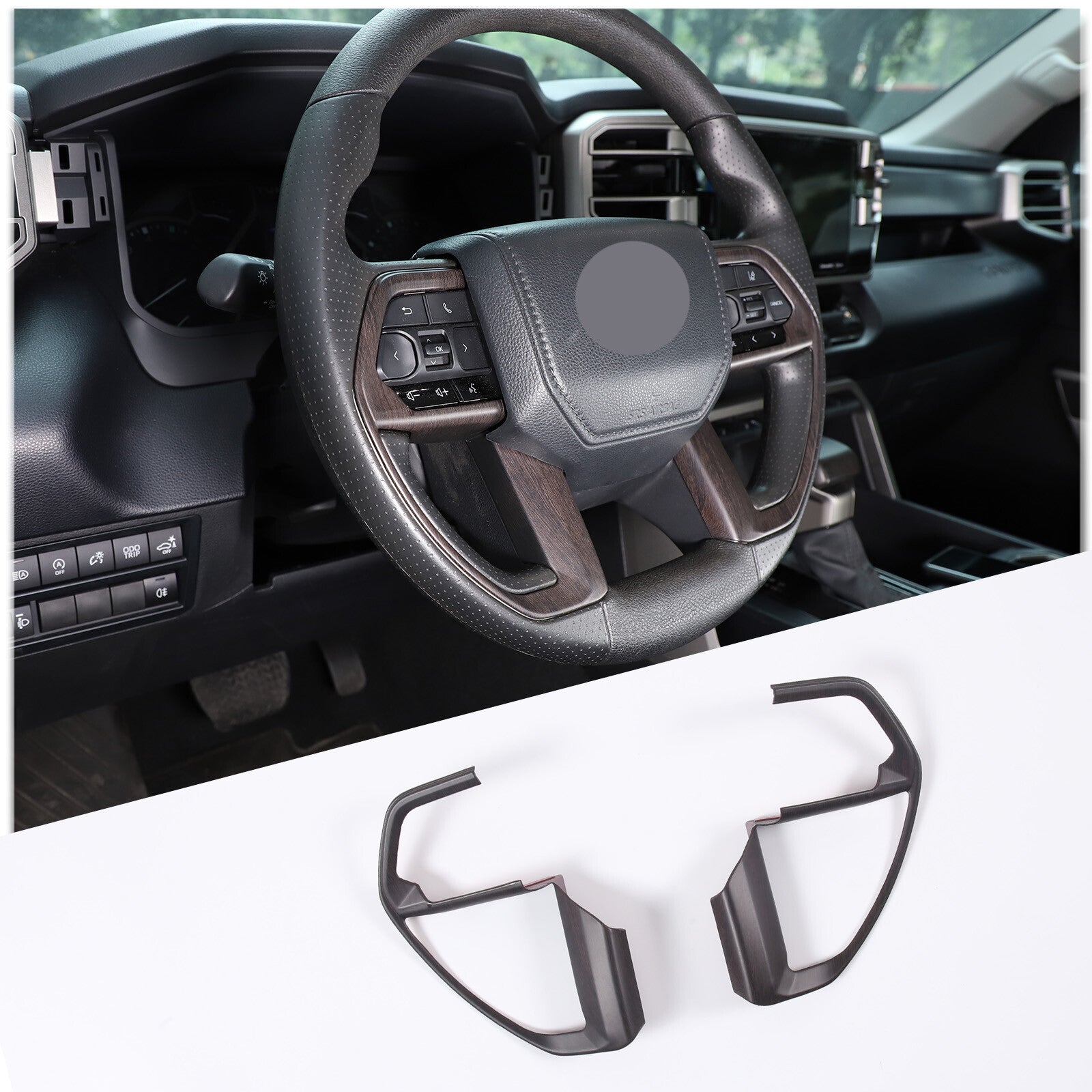 For X5 E70 2006-2013 X6 E71 2008-14 parking brake P switch cover ×1- v