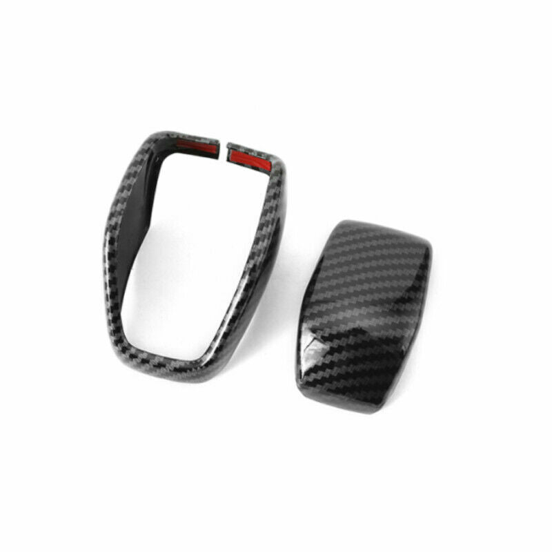 Carbon Fiber 2X Internal Speed Shift Button Trim for Toyota Highlander 2021 2022