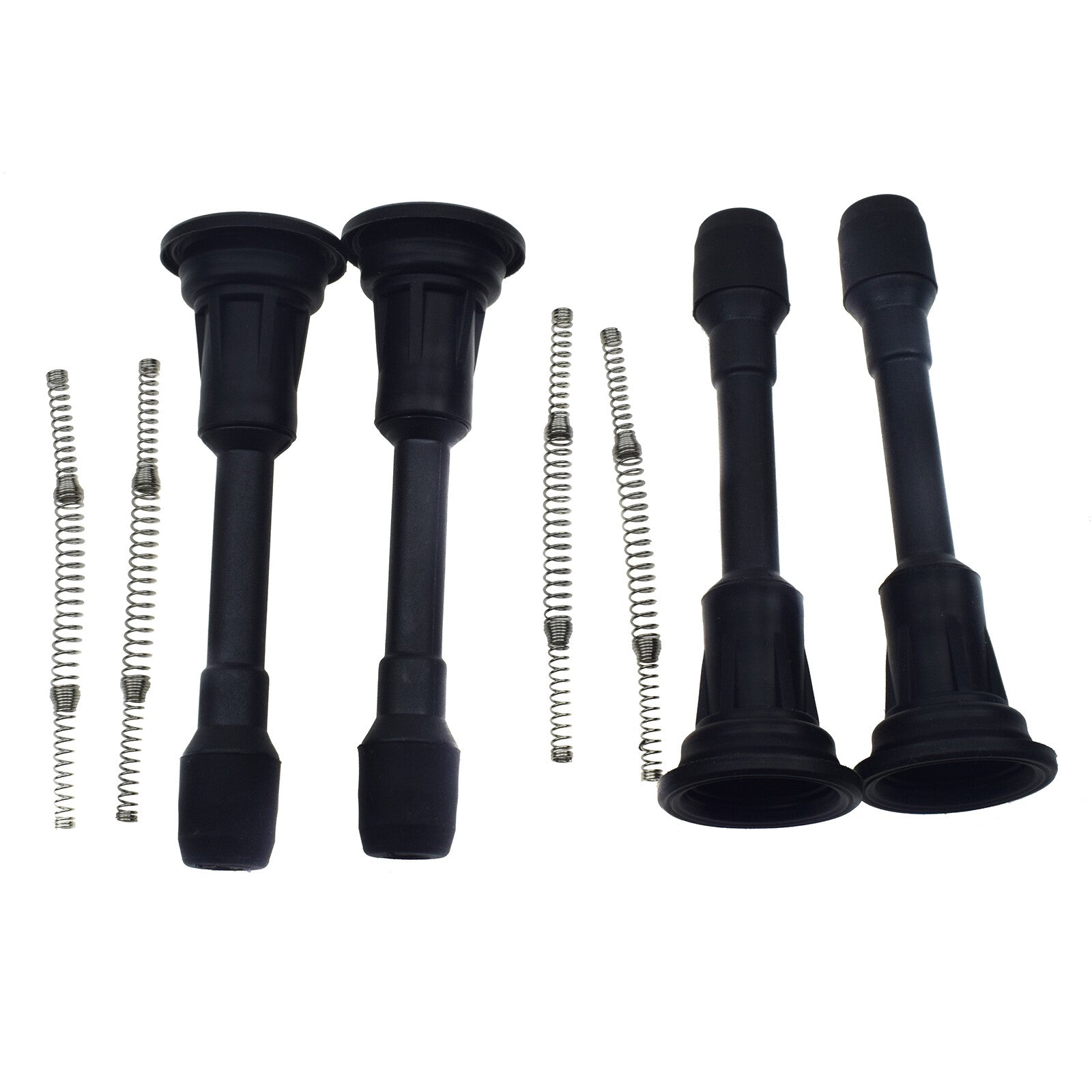 4-Piece Set Ignition Coil Rubber Boot Spring for Altima Rogue Sentra Versa- v
