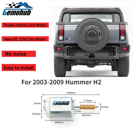 Back Trunk Door Lock Actuator motor for 2003-2009 for Hummer H2