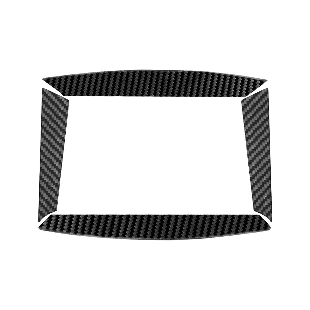 for Dodge for Challenger 2015-2020 Red Dashboard Right Vent Trim Cover Carbon Fiber v