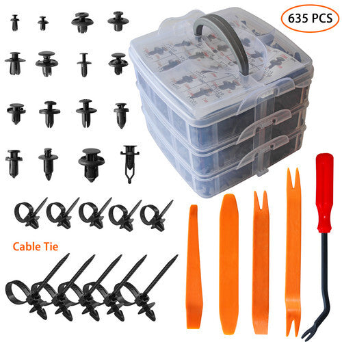 645P Car Body Kit Car Fixture Plastic Clip Fastener Car Push Fixture Clip