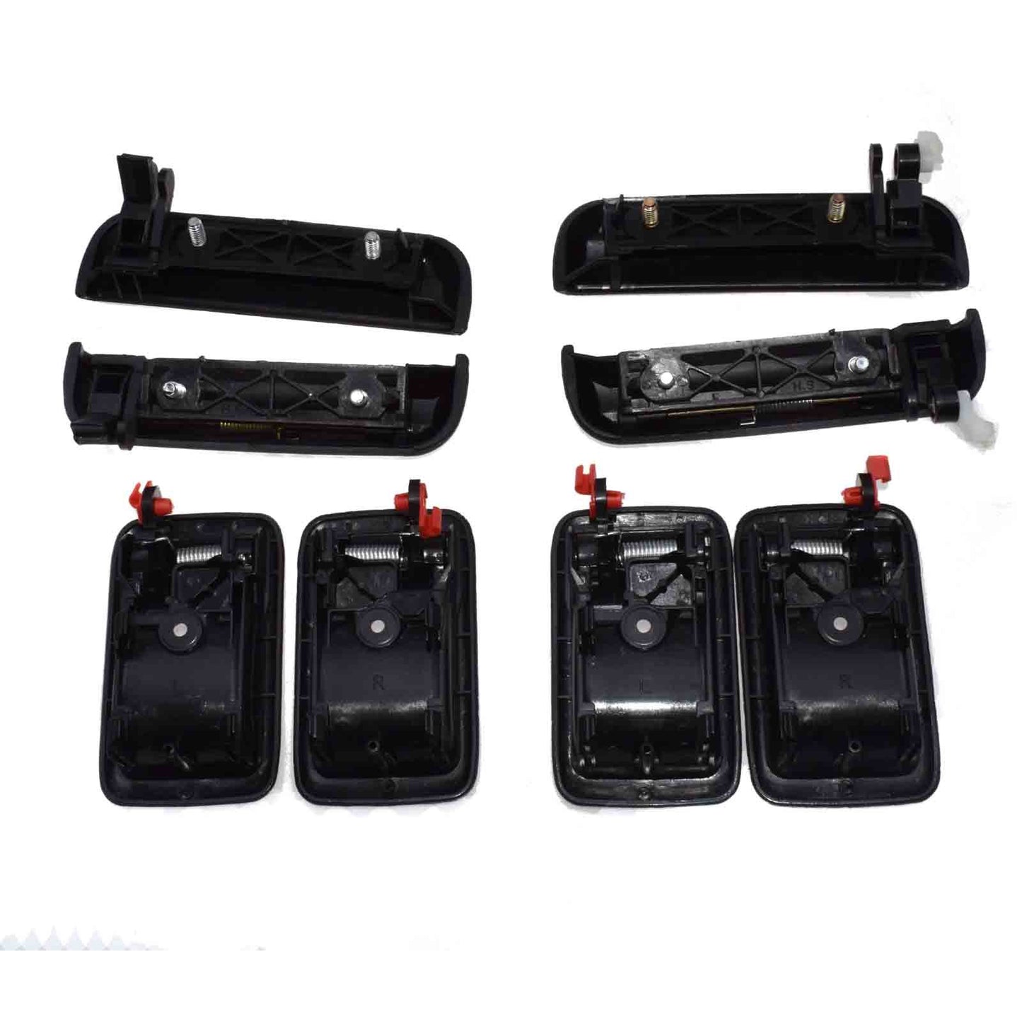 For Tercel 1995 - 98 inner and outer door handles left rear- v