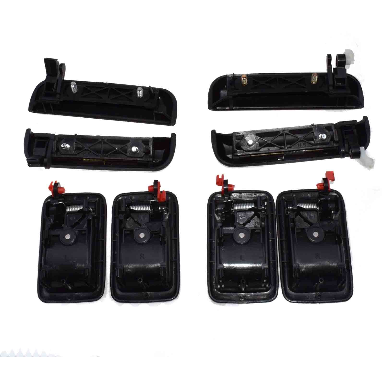 For Tercel 1995 - 98 inner and outer door handles left rear- v