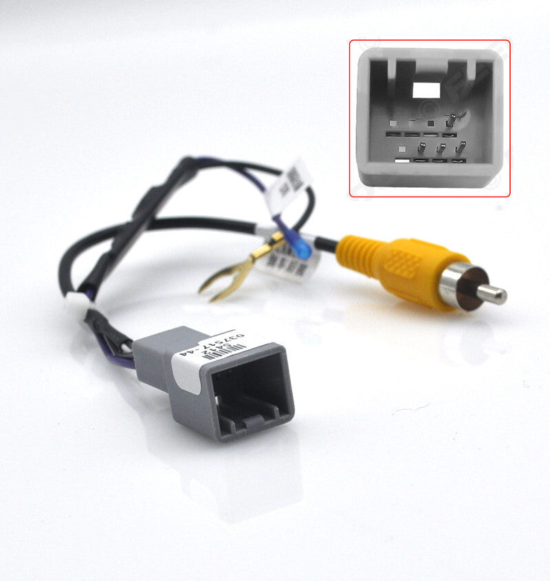 Reverse Backup Camera RCA Cable wire retain Adapter for Honda BRV 2014-2018 v