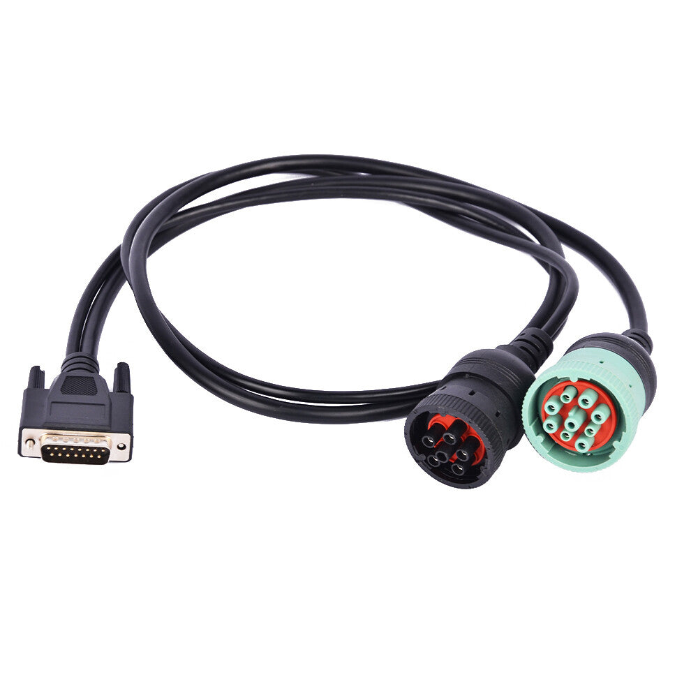 For Nexiq Atari 6 and 9 Pin Y Deutsch Cable 1 Meter New USB LINK 402048 Adapter Q