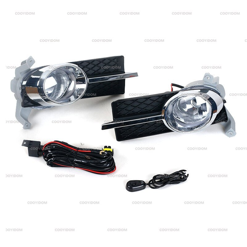 for Chevrolet Aveo Sedan/Lova 2007-up Chassis Halogen Fog Lights with Wiring