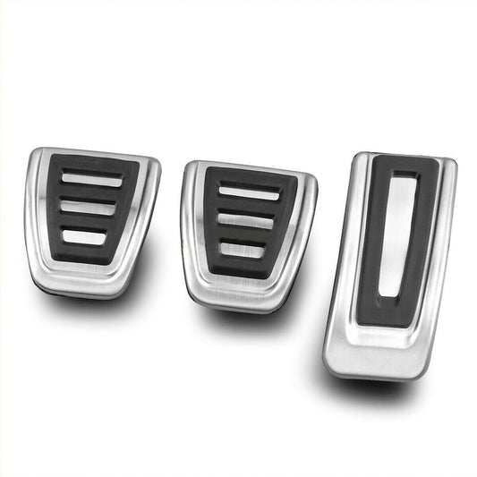 for VW ?KODA for SEAT stainless steel car gas accelerator pedal clutch brake pedal covers Q