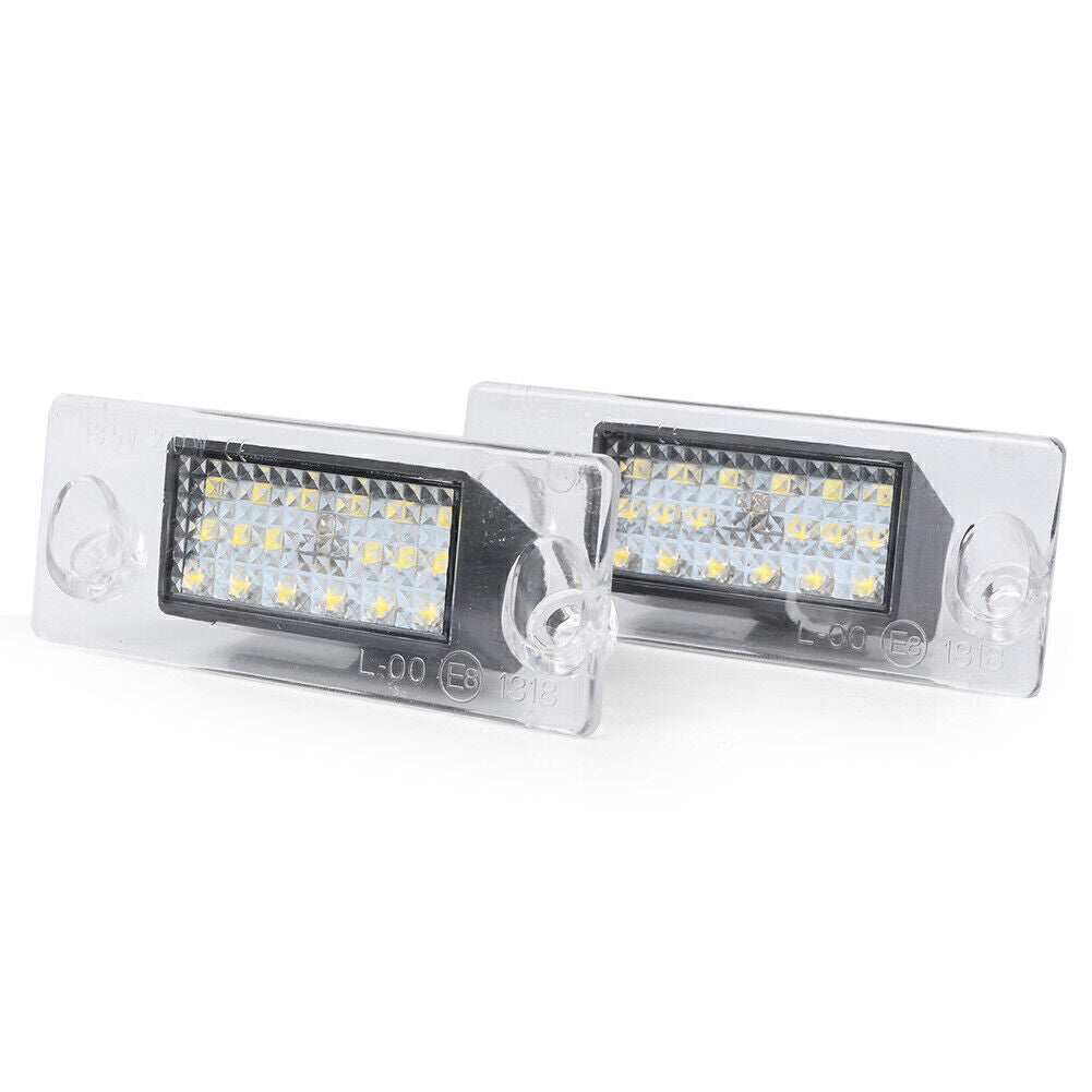 2xRear Canbus LED License Plate Lights Tail Lamp Direct for Audi A4 B5 1995-2001