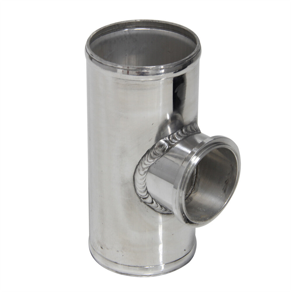 Universal 50mm V-band BOV Flange 2.75 Tube Pipe Blow off Valve Turbo Silver
