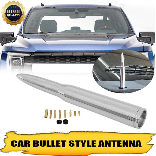 Car Bullet Antenna Aluminum Airborne Short Antenna Kit for Toyota 2000 - 2020 Tundra Q