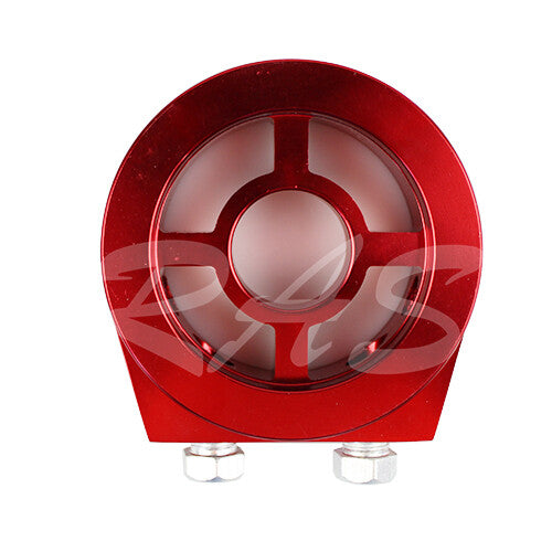 Aluminum Oil Pressure Gauge Oil Filter Cooler Sandwich Plate Adapter Cooler Q