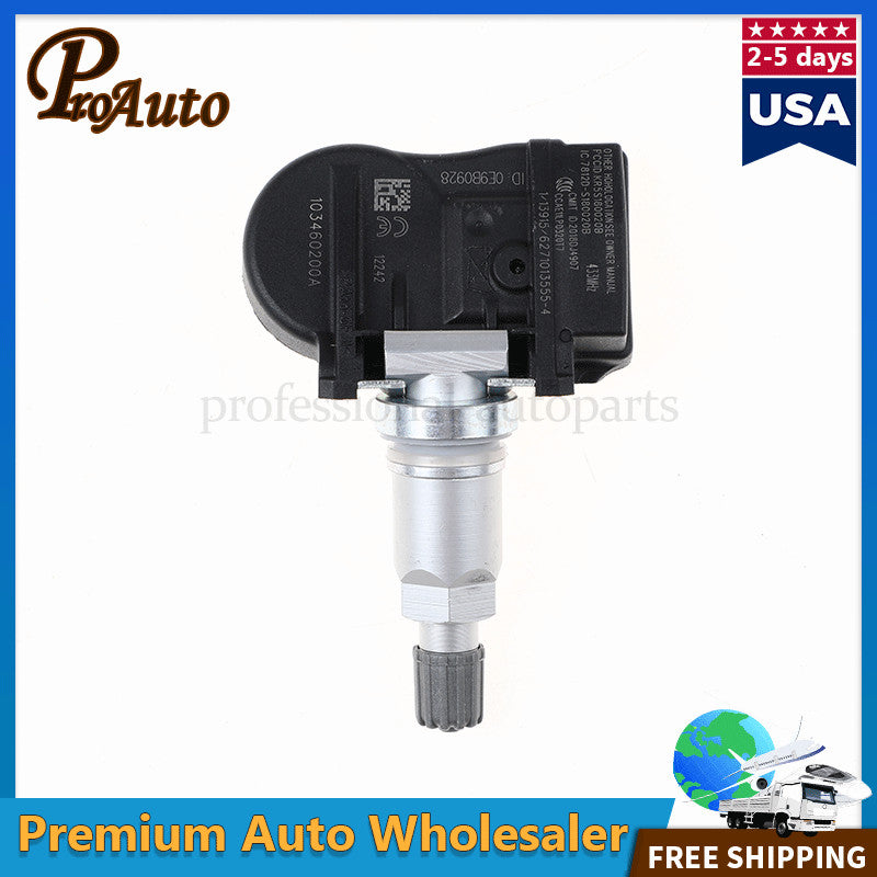 Set of 4 TPMS Tire Pressure Sensor for Tesla for Model S X 3 433MHz 103460200A