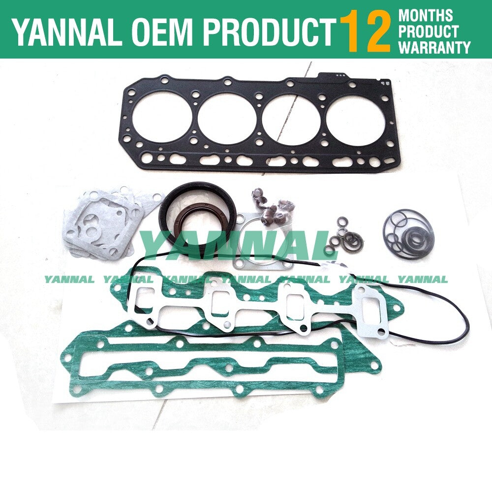 4TNE84, 4TNV84, 4D84E Overhaul Gasket Kit for Engines, Suitable for PC40 and PC55 Engines