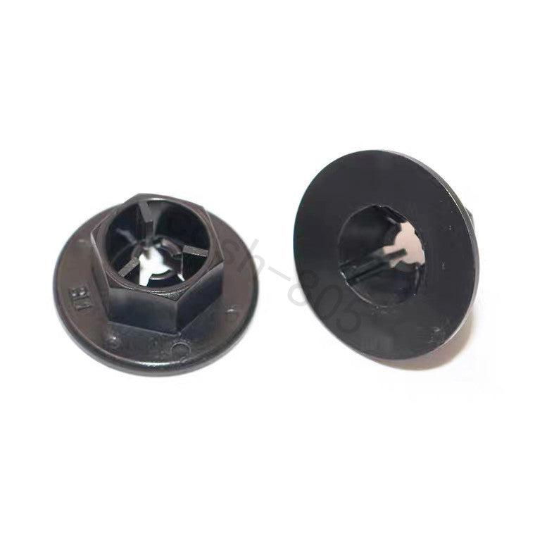 10 Pcs Car Bumper Fender Panel Screw Nut Retainer Clips for Mazda Q