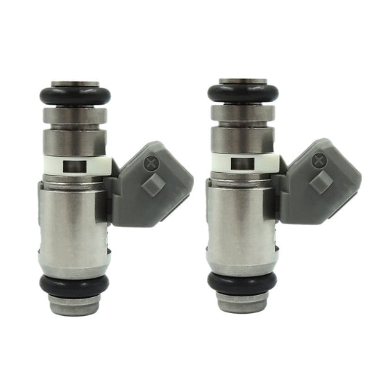 2-pack 27609-01, 27609-01B Dual Power Fuel Injectors for Harley 2001-2016 Dual Cameras Q
