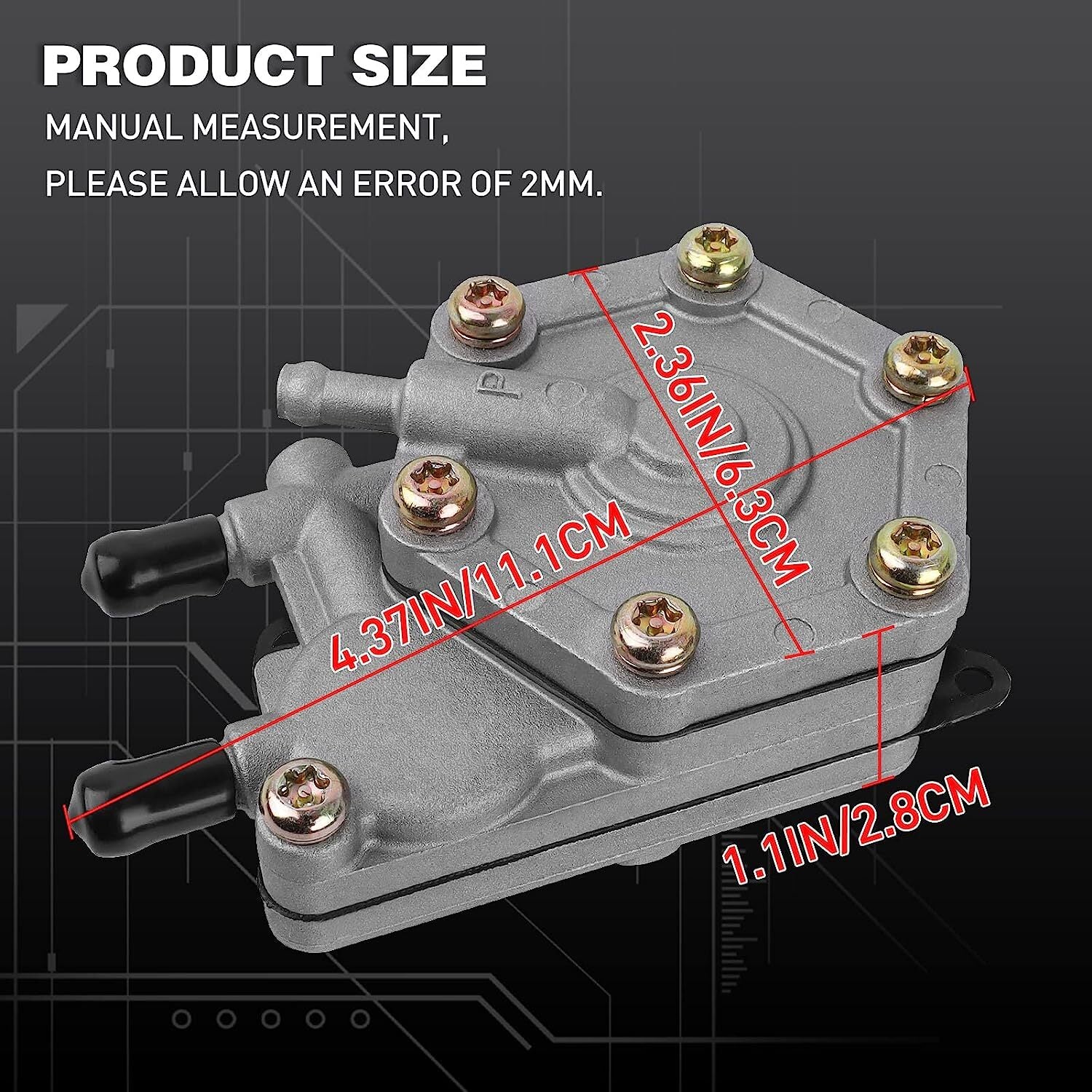 Fuel Pump for Polaris Scrambler 500 Predator500 Xpedition 325 425 ATV Outlaw 450