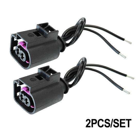 2x for AUDI for VW for SKODA Alternator Connector Fuel Injector Female Plug # 4D0971992 Q