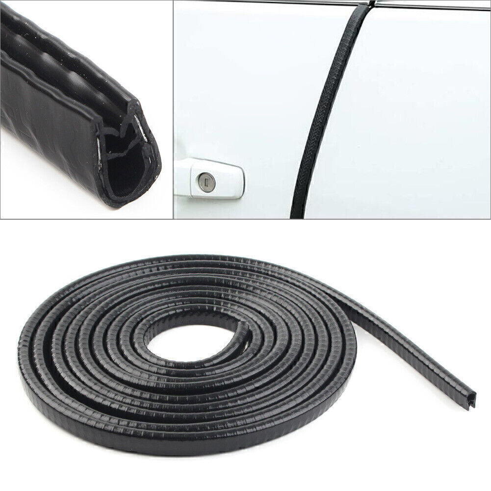 13Ft /3M Universal Auto Rubber Seal Trim Molding Strip Door Edge Lock Protector Q