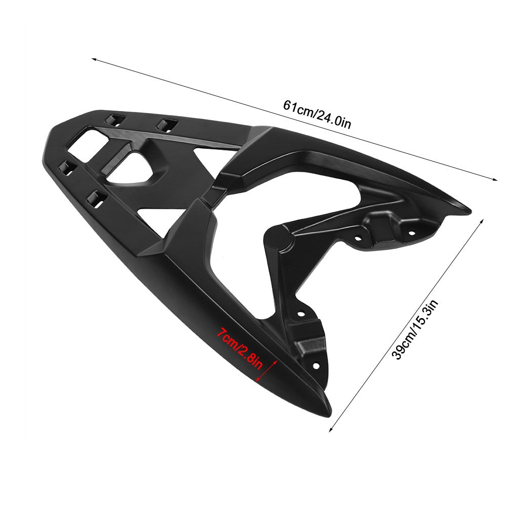 Qii Lu Rear Luggage Rack Motorcycle Rear Luggage Rack Cargo Holder Shelf Bracket