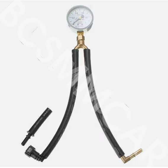 Fuel Injection Gauge Pressure Tester Test Kit Accessory Car System Pump Tool Set