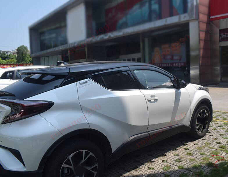 for Toyota C-HR 2018-22 Smoke Window Visor Vent Sun Shade Rain Guard Door Visor