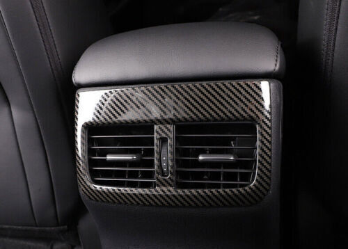 For 2021-2023 for Venza Carbon Fiber ABS Inner Door Handle Bowl Cover Trim 4P v