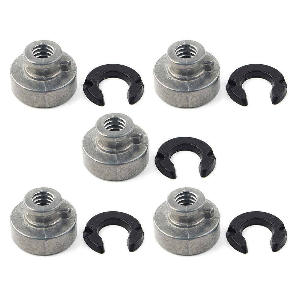 FIT for Harley Davidson Rear Fender Passenger for Seat Bolt Tab Screw Nut Knob Cover Q