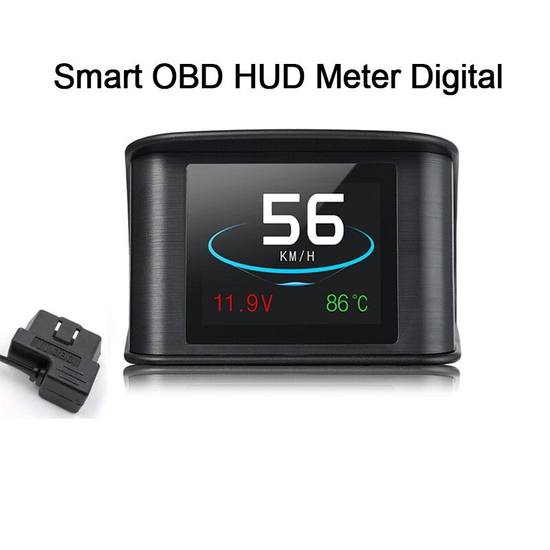 Head-Up Display, OBD HUD Multi-Function Digital Meter Driving Computer Display v