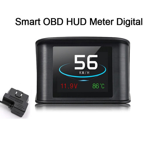 Head-Up Display, OBD HUD Multi-Function Digital Meter Driving Computer Display v