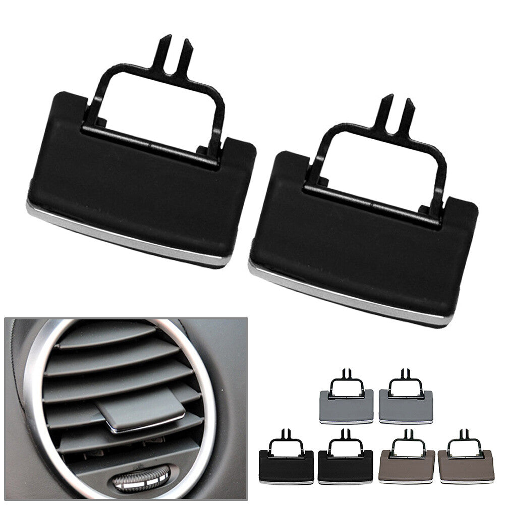 2-Piece Air Conditioning Vent Socket Label Clip Repair Kit for Mercedes W164 X164 ML GL Class