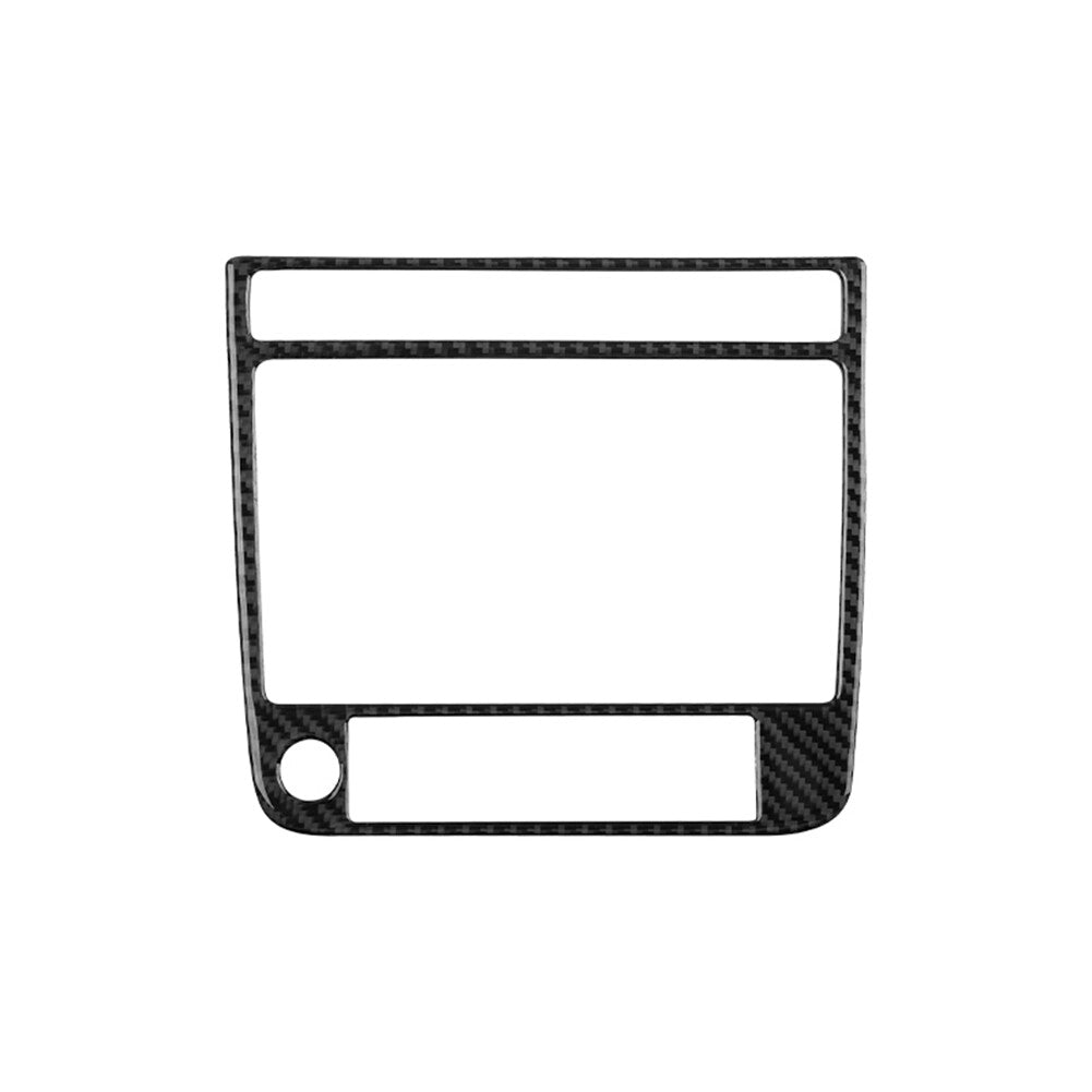 Red Carbon Fiber Interior Gear Shift Frame Cover Trim For 718 2016-2022 v
