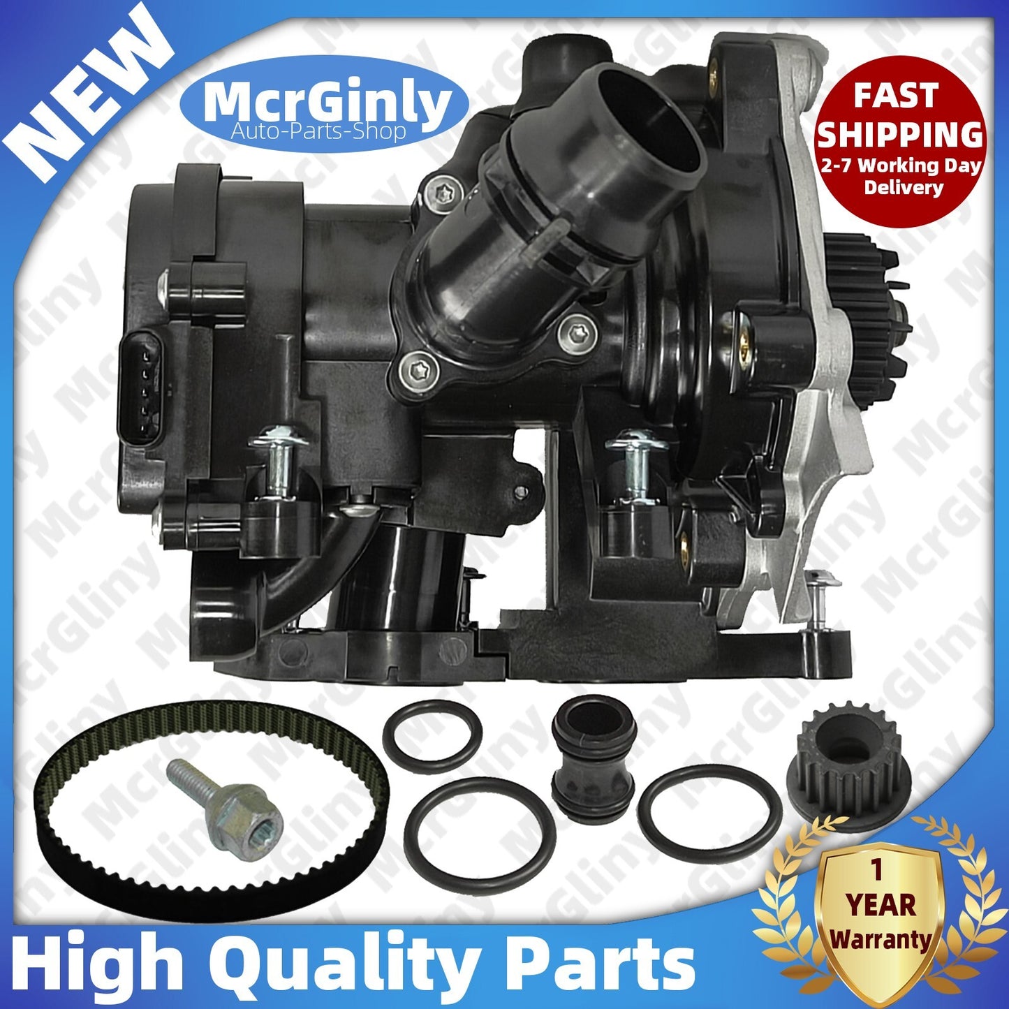 EA888 water pump kit for Jetta , for Golf , for Audi TT, Q7, A4 2.0T/1.8T Gen3 #06L1211H- n