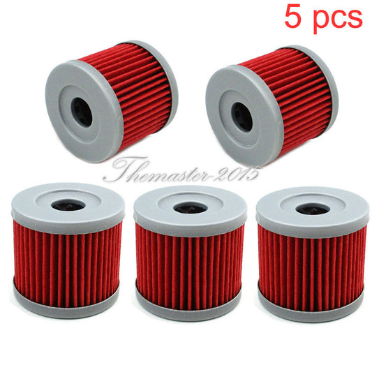 5x Oil Filter 150cc 200cc 250cc for Lifan Zongshen Loncin CB250 ATV Pit Dirt Bike Q