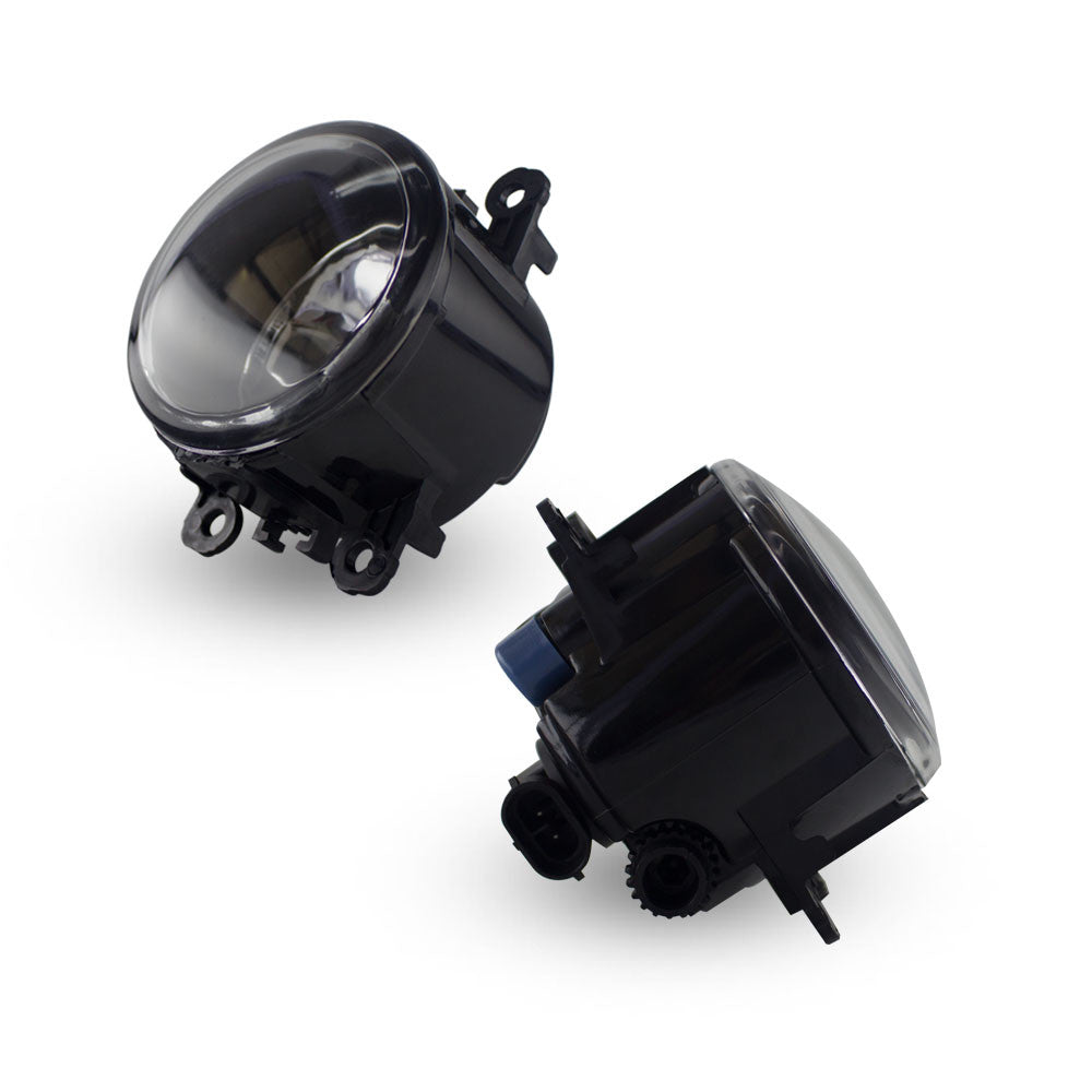 2-Piece Clear Lens with H11 Fog Replacement Halogen Bulbs for Acura,for Honda,for Ford,and for Nissan