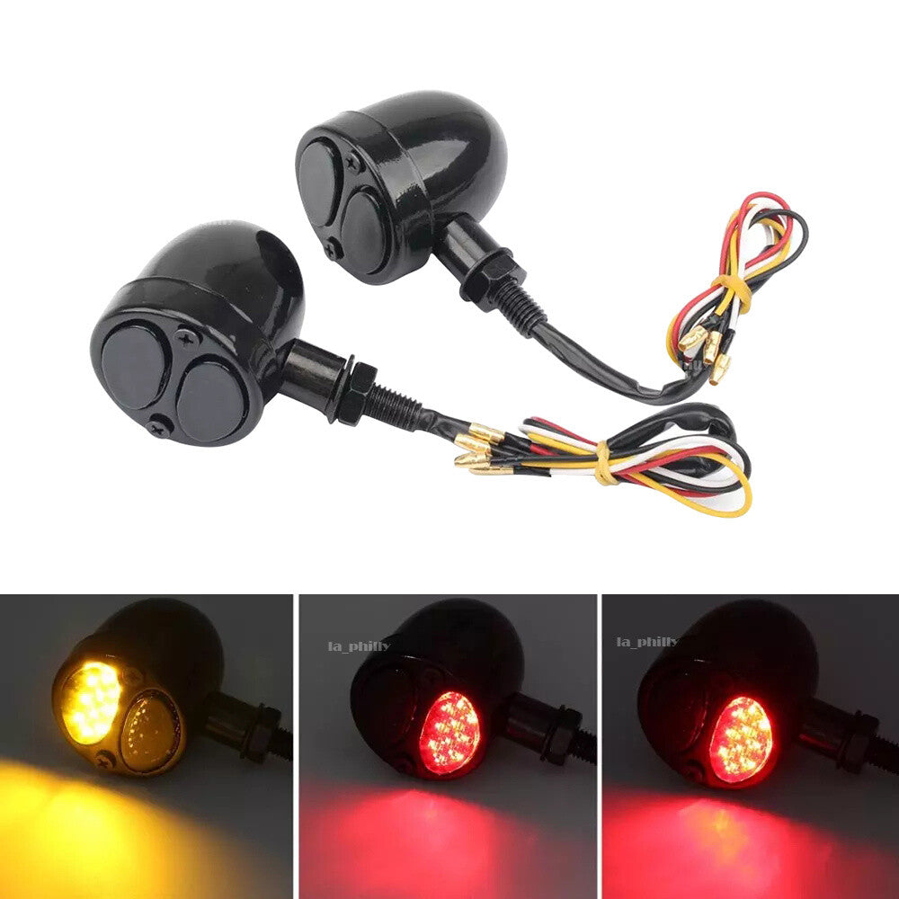 2X LED Turn Signal Indicator Brake Tail Running Light for Harley Sporster XL1200 Q